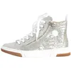 Image de Basket Montante Cuir Rieker Aleria - Gris