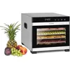 Image de Déshydrateur alimentaire Klarstein Flavour Dry 650W 6 plateaux inox Noir
