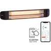 Image de Chauffage infrarouge - Blumfeldt - 2400W - Thermostat réglable - Contrôle via application - Noir
