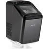 Image de Klarstein Partytime - Machine à glaçons 15kg-24h 2 tailles: S & L réservoir 29 L minuterie autonettoyage inox - Noir