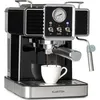 Image de Machine à expresso - Klarstein Gusto Classico - 1350W - pression 20 bars - 15L - Pour café moulu et dosettes - Noir