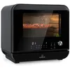 Image de Friteuse à air chaud - Klarstein Vita Pro - avec cuisson vapeur - 2450 W - 18 L - 14 programmes - Réservoir deau 800 ml - Noir