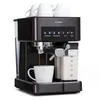 Image de Klarstein Arabica Comfort Machine à café 1350 W 18 L Machine à expresso 20 bar Commande tactile Mousseur de lait Noir
