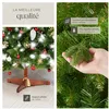 Image de Sapin de Noël - TECTAKE - Arbre artificiel CUPID avec support pliable en bois 180 cm