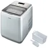 Image de Machine à glaçons cristallins   MEDION MD11950   Réservoir eau 26L   15kg/24h   2 tailles   10 minutes   Inox