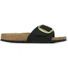 Image de Sandales Birkenstock Madrid Big Buckle - Femme - Noir - Cuir - Boucle de serrage