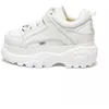 Image de Chaussure à lacets Buffalo 1339-14 2-0 - Cuir - Blanc - Femme