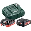 Image de Pack énergie 12V batterie 4Ah + batterie 2Ah + chargeur - METABO - 685302000