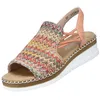 Image de Rieker Sandalettes pour Femme V1241-90 Multicolore