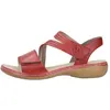 Image de Sandales Cuir Rieker Lugano - Rouge