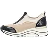 Image de Basket Vegan à Zip Remonte Gloria - Beige Combi