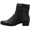 Image de Bottine - Rieker - Lagro - Cuir - Noir - Zip - Femme