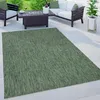 Image de Paco Home Tapis Extérieur Balcon Terrasse Tapis Cuisine Uni Motif Moucheté Vert Vert 60x100 cm