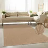Image de Paco Home Tapis DExtérieur Résistant Aux Intempéries Balcon Salon Uni Boho Beige Beige 120x160 cm