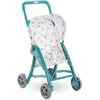 Image de Poussette oursons - COROLLE - Accessoire Poupon 30cm - Bleu - Légère et facile dutilisation