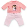 Image de Pyjama Rose 2 pièces vetements pour poupée Ma 36cm