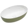 Image de Vasque ovale à poser VILLEROY ET BOCH Artis Vert sauge