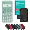 Image de Calculatrice Casio fx-92 Collège avec housse de protection Gris foncé et manuel (88 pages DIN A5)   Calculatrice scientifique