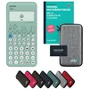 Image de Calculatrice Casio fx-92 Collège avec housse de protection Gris clair et manuel (88 pages DIN A5)   Calculatrice scientifique