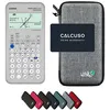 Image de Calculatrice Casio Graph Light avec Housse de Protection WYNGS incluse Gris Clair - Calculatrice Graphique