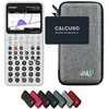 Image de Calculatrice Casio Graph Math+ avec Housse de Protection WYNGS incluse Gris Clair - Calculatrice Graphique