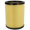 Image de vhbw filtre plissé remplacement pour Hikoki / Hitachi 750435 710060 pour aspirateur - jaune / noir
