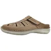 Image de Hommes Josef Seibel Mule New Anvers 76 Cuir Fermeture velcro Plat - sable 220