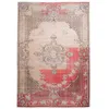 Image de Tapis Imprimé Rétro Antique Vintage Rouge 160 x 230 cm