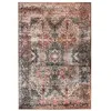Image de Tapis Tissé Vintage à Poils Plats Saphira Beige 80 x 150 cm