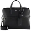 Image de BOSS Sac de bureau noir pour homme Zair Single Document Case 263134