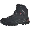 Image de Femmes Lowa Chaussure de randonnée Renegade GTX MID W Textile Lacets Plat - 3599 noir/prune