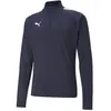 Image de Sweatshirt Puma Team Liga - bleu marine/blanc