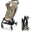 Image de Poussette canne ultra-compacte Agis CYBEX - 5 à 22 kg (6 mois - 4 ans) - poussette légère 63 kg - compatible avion - Almond Beige