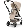 Image de CYBEX - Poussette Eezy S Twist +2 Gold Almond Beige Châssis Taupe