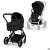Image de CYBEX - Poussette Duo Balios S Lux 4 + Nacelle Cot S Lux 4 Moon Black
