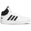 Image de Chaussures Adidas Hoops 3.0 Mid GW3019 pour Homme - Blanc - Lacets - Synthétique