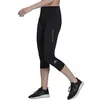 Image de Legging 3/4 femme - adidas - Own The Run - Noir - Tissu stretch - AEROREADY