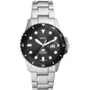 Image de Montre Fossil - Hommes - FS6032 - Argent Acier inoxydable - 42 mm - Noir