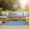 Image de Tapis extérieur terrasse & balcon résistant aux intempéries antidérapant design moderne Fanon 180 x 350 cm