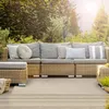 Image de Tapis extérieur terrasse & balcon résistant aux intempéries antidérapant design moderne Parma 90 x 300 cm