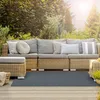 Image de Tapis extérieur terrasse & balcon résistant aux intempéries antidérapant design moderne Côme 180 x 100 cm