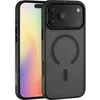 Image de Renkforce RF-6830728 Coque arrière Apple iPhone 17 Pro Max noir transparent compatible avec MagSafe chargement par in
