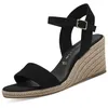 Image de Tamaris Sandalettes pour Femme 1-28300-42/001 Noir