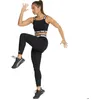 Image de Legging de Fitness - PUMA - Haute - Femme - Noir