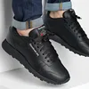 Image de Baskets Homme - REEBOK - Classic Leather - Cuir - Noir - Lacets