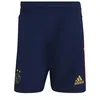 Image de Short dentraînement AJAX - Adidas - Coupe standard - Taille mi-haute - Bleu marine - Adulte - Football