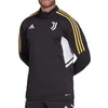Image de Sweat dentraînement joueur Juventus - Adidas - 2021.22 - Noir - Manches longues - Adulte