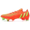 Image de Chaussures de football Adidas Predator Edge.1 Lsg pour terrain gras (SG) - Homme - Orange