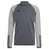 Image de Sweats ADIDAS Tiro 23 Competition Training Gris - Homme/Adulte - Sweat - Manches longues - Col capuche
