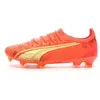Image de Chaussures de football de football Puma Ultra Ultimate FG/AG - Fastest Pack - fiery coral-fizzy light-puma black - 42 5